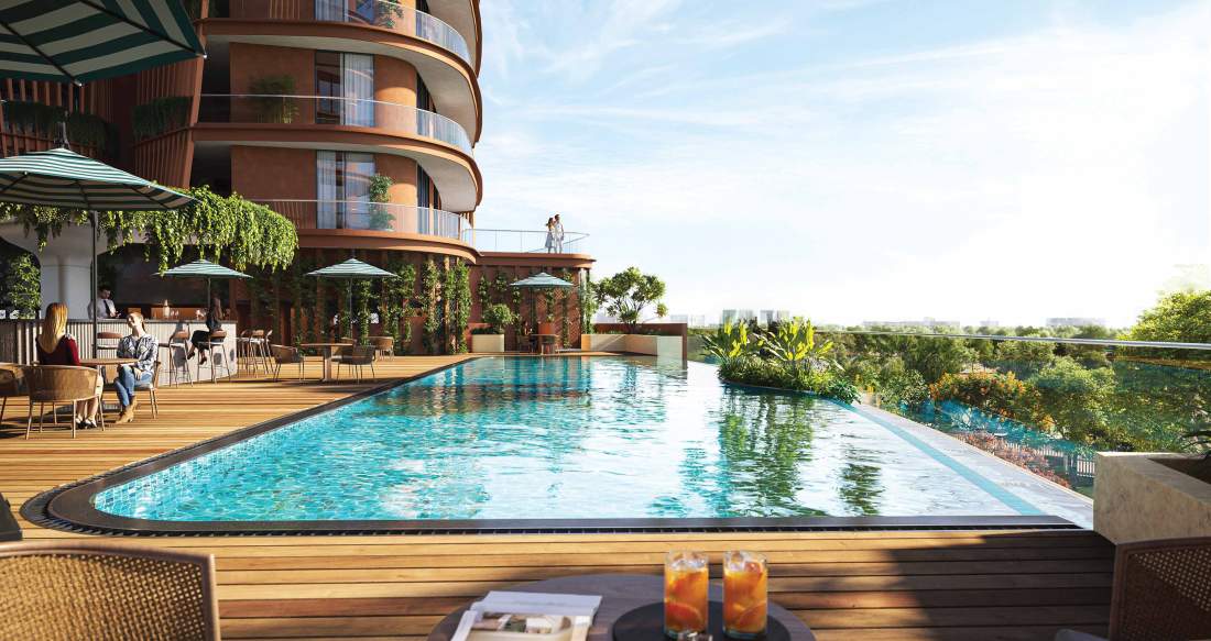 Eldeco Terra & Sol swimming pool